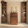 BÀN THỜ GỖ SỒI HIỆN ĐẠI GIÁ RẺ CHO CHUNG CƯ - MẪU BTS 025